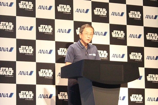 「日本をはじめ、世界の皆さまから愛される存在になりたい。今後にもぜひ期待してください」と、ANAの篠辺社長