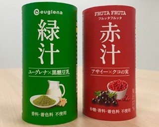 疲れを癒すアサイー＆ミドリムシ使用の赤汁＆緑汁登場！