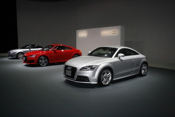 歴代の「Audi TT」が集結した