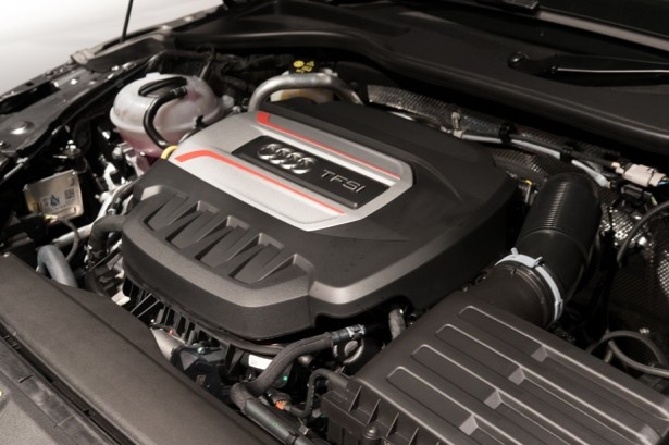 Audi TTS Coupeに搭載する2.0L直噴ターボエンジン。286馬力の出力を誇る