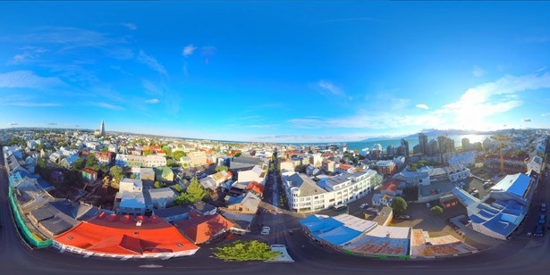 アイスランド・レイキャビクのカラフルな街並み