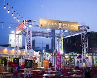 “炭のプロ”が焼くリブロース！パルコ屋上ビアガーデン