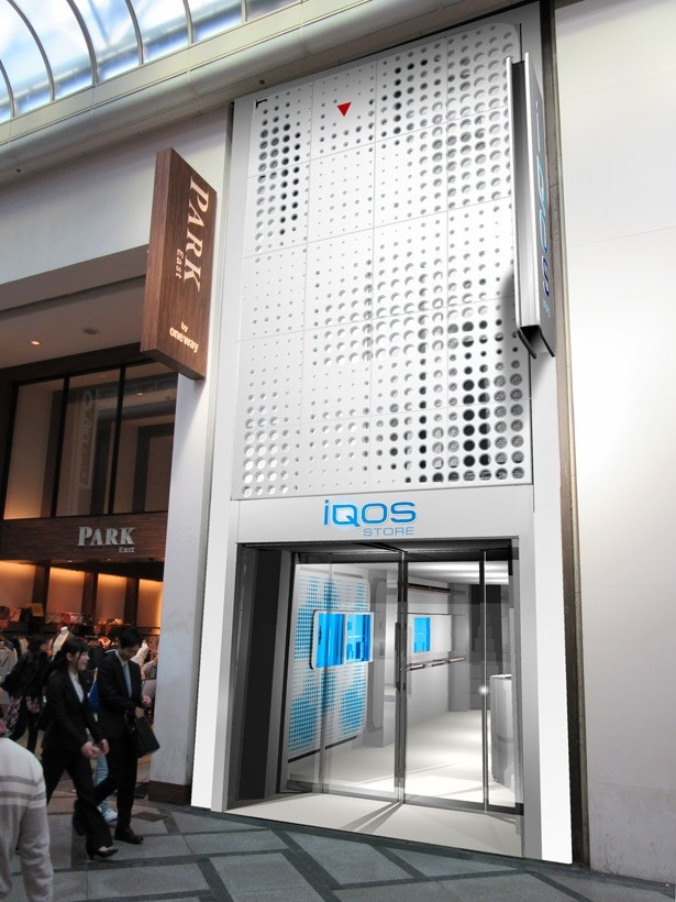 旗艦店「iQOS ストア」では、購入のみならず、充実したアフターサービスを提供する