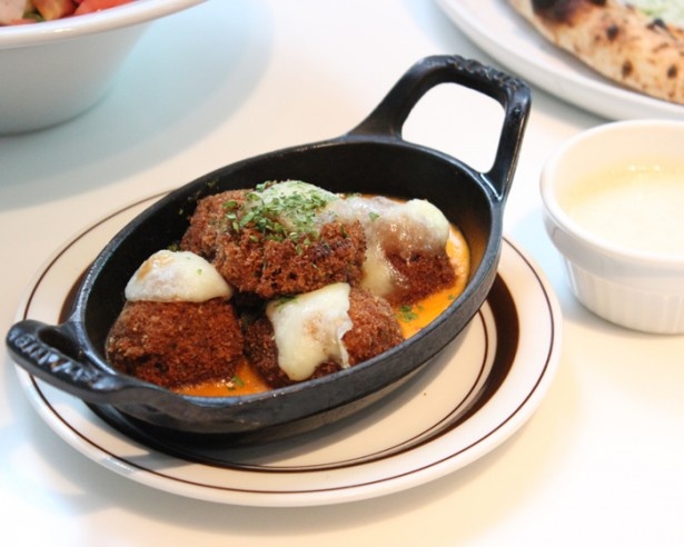 欧風小皿料理 沢村「高野ボール」(1296円)