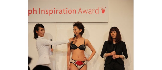 「Triumph Inspiration Award 2009」にて
