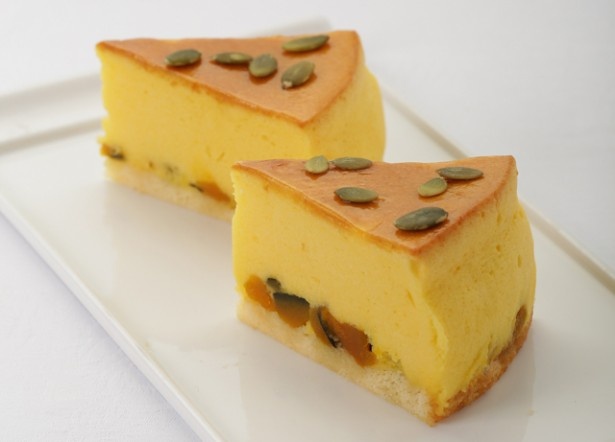 「パンプキンスフレ」(420円)はカボチャの旨味がギュッと詰まった一品