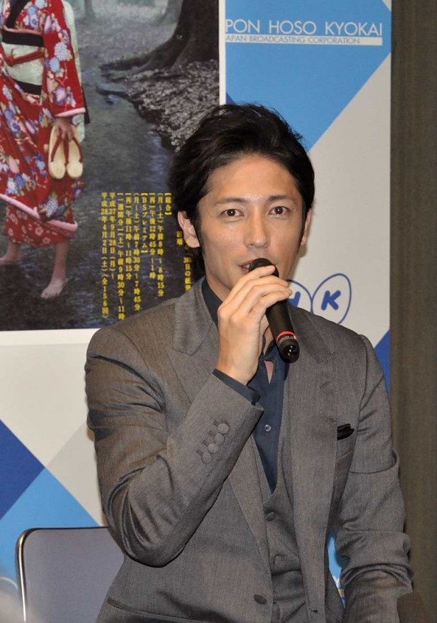 「撮影は長丁場。波瑠さんとも、その他のキャストともコミュニケーションを大事にしたい」と白岡新次郎役の玉木宏