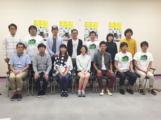 8月に行われた制作発表会見にて