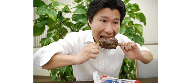 ガブリッと思いっきりよくかぶりつこう！