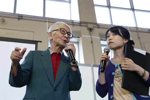 ムツゴロウさんこと、畑正憲さんによるトークショーは、毎回人気のイベント