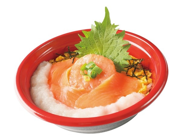 プリンスホテル(1F北ゲート側売店のみ)の「鮭のトロトロ丼」(750円)