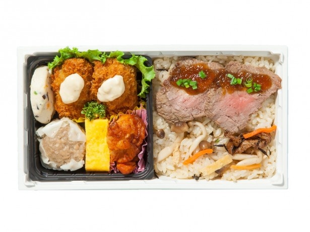 エキュート立川限定、ミートダイニング タカギの「秋の彩り幕の内弁当」(1080円)