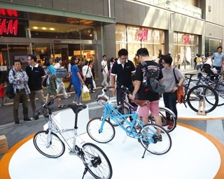 二子玉川で約30台の最新自転車を無料で試乗！