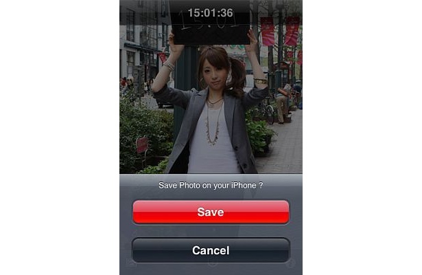 画像2 11 美人 が時刻を教えてくれるiphoneアプリって ウォーカープラス