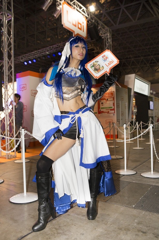 美人コンパニオン in 東京ゲームショウ2015　20/40