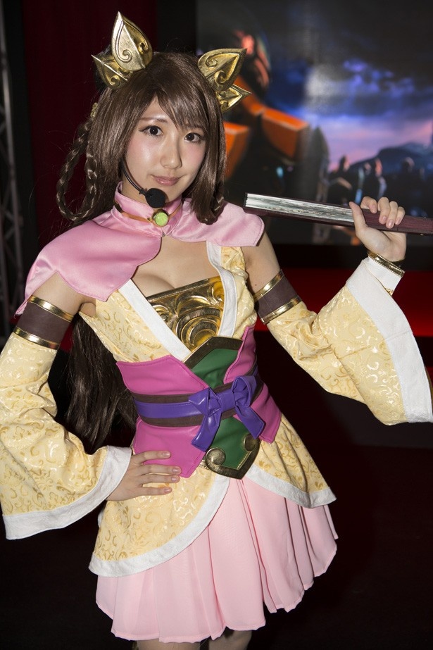 美人コンパニオン in 東京ゲームショウ2015　32/40