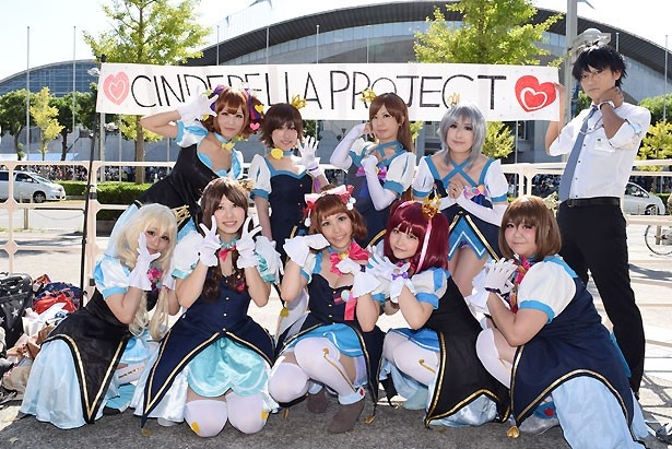 「アイドルマスターシンデレラガールズ」のヒロインに扮したコスプレイヤーが集結！