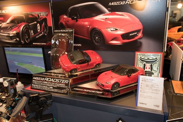 マツダの新型ロードスターのラジコンも！
