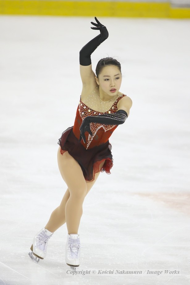 このオフは調整が遅れ、仕上がりは道半ばのようだが、それでも試合では大きなミスなく演じ切った樋口新葉