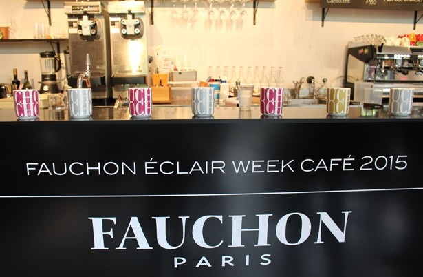 昨年大好評となった“エクレアウィーク”が今年も開催。店内はFAUCHONらしいカラーで、落ち着いた雰囲気にまとめられている