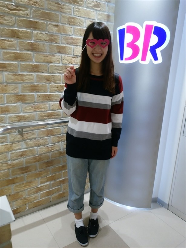 ハートのメガネで楽しさ倍増！
