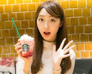 スタバ試飲会に美女が潜入！新商品は香り高いフルーツティー