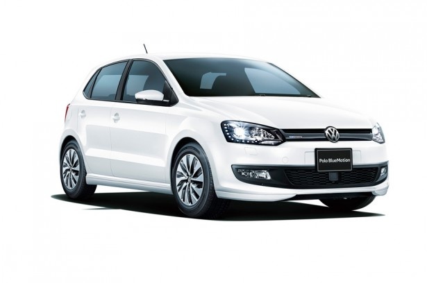 シリーズトップの燃費性能を達成した「Polo BlueMotion」(269万9000円～)が300台限定で日本初導入