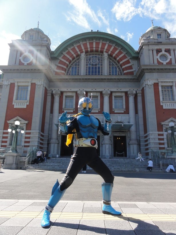 大阪市中央公会堂に仮面ライダーも登場！/大阪コスプレ観光大使プロジェクト「大阪コスプレ観光大使！」