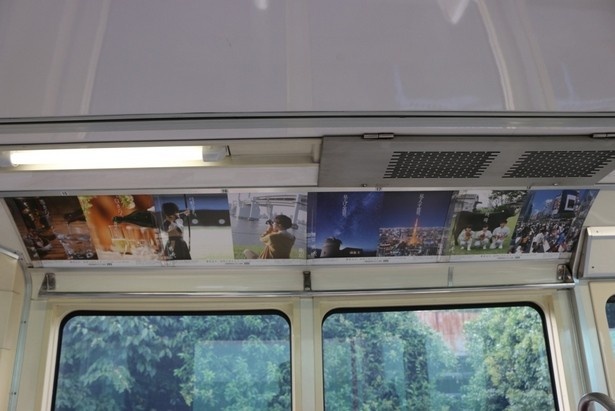 東京モノレール内にも都城市の中吊りポスターなどが登場