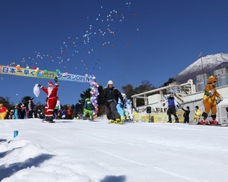 富士山のスキー場が今年も日本一早くオープン！