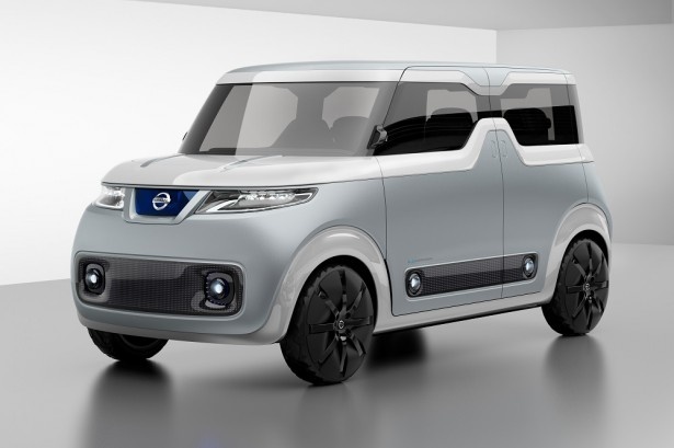 世界初公開となる軽自動車EVのコンセプトカー「TEATRO for DAYZ」。インテリアを自由にアレンジできる