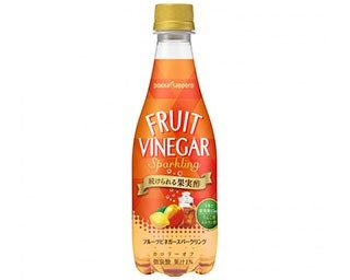 美味しく飲める炭酸入りリンゴ酢飲料が登場！