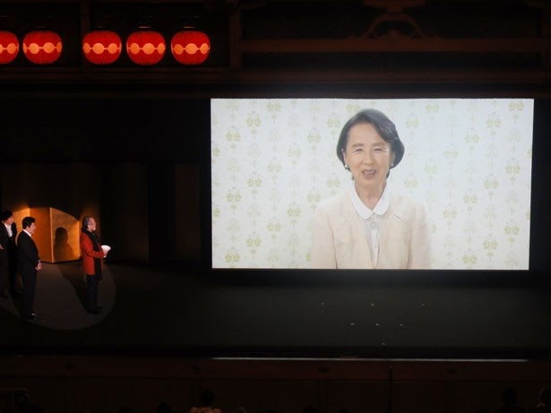 「三船敏郎賞」受賞した仲代達也へのお祝いVTRには八千草薫が登場