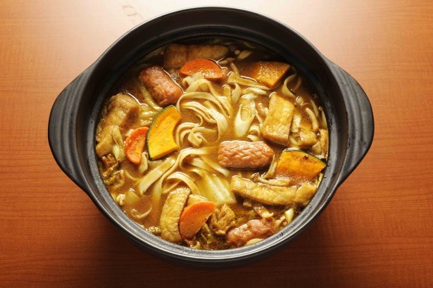 山梨県「ほくほくかぼちゃのカレーほうとう鍋」