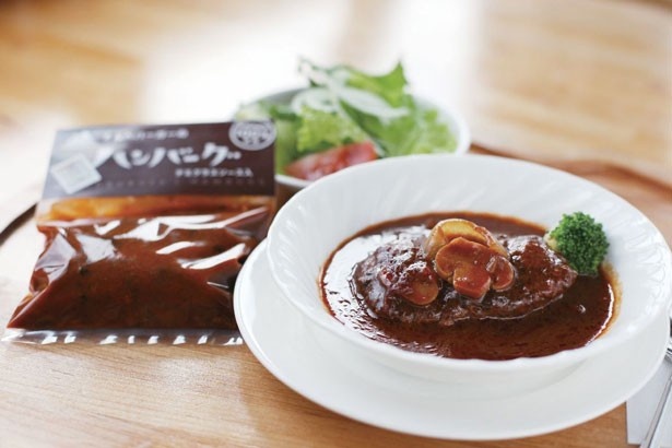 つなぎを一切使用していない島根県産肉100％のパテ/SANBE BURGERの「ハンバーガー手作りキット」