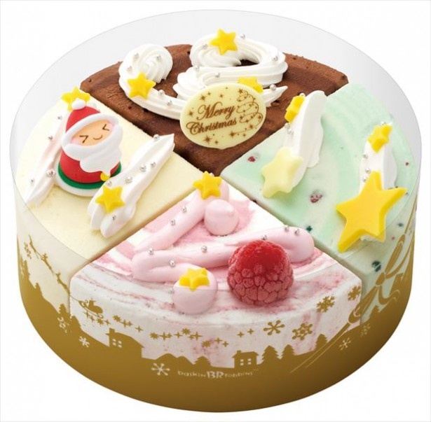 画像4 7 アナ雪デザインも サーティワンのxmasケーキに注目 ウォーカープラス
