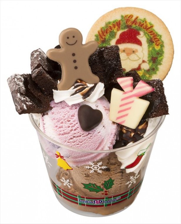 【写真を見る】11月1日(日)より発売のクリスマスサンデー「クリスマスショコラ」(ダブルカップ、520円～)