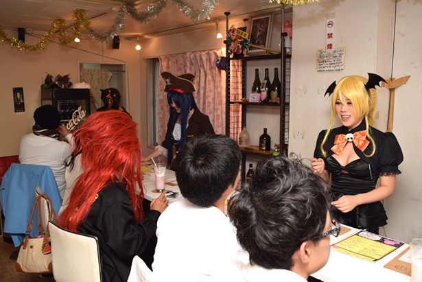 カフェは、いずれの部も大盛況となった