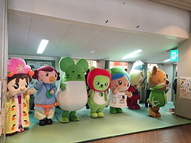 近隣のご当地キャラも登場予定だ