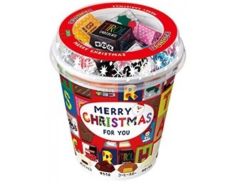 チロルチョコ40個入りの「クリスマスカップ」登場