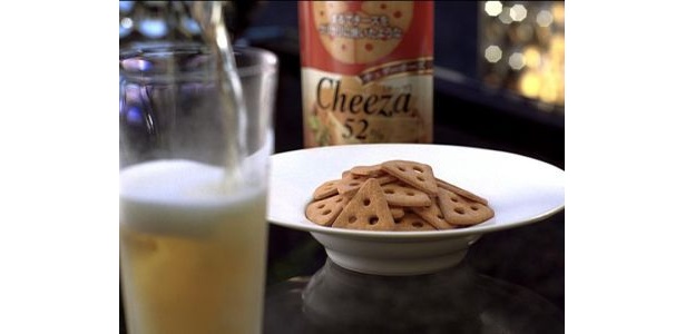ビールがシュワー