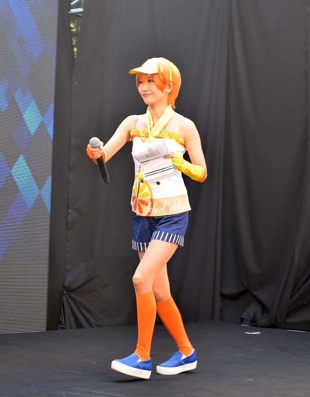【写真を見る】「ラブライブ！」の星空凛の仮装！コスプレイヤーの成賀くるみ