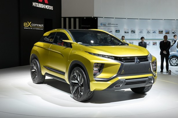 コンパクトSUVのコンセプトカー「MITSUBISHI eX Concept」
