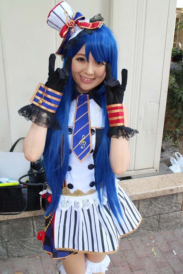 大人数のグループで参加していた