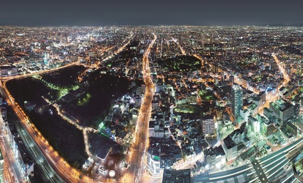 地上300mから見える大阪の美しい夜景も堪能したい！
