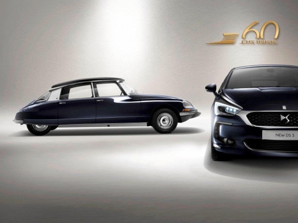DS 5 EDITION 1955(欧州仕様車)など最新DSモデル5台が展示される