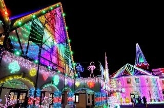 クルマで入場できる！東京ドイツ村の幻想的イルミ