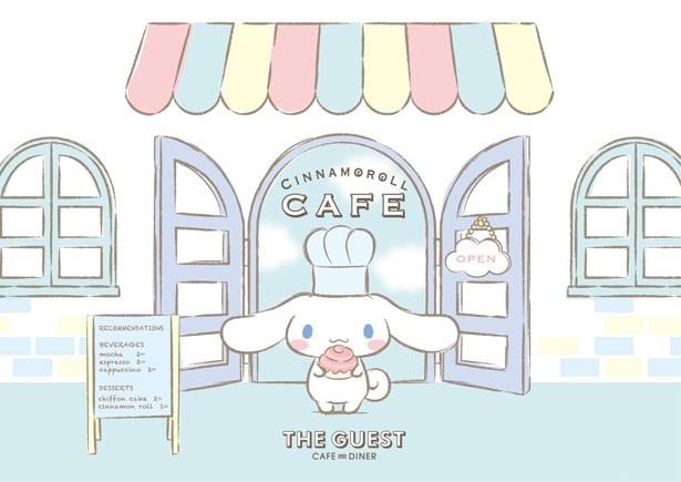 オリジナルフードを注文すると、同店限定のペーパーランチョンマットをプレゼント！