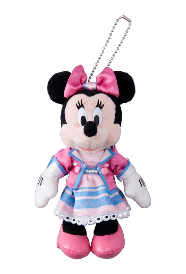 「カムジョイン・ユア・フレンズ」に出演するミニーマウスの「ぬいぐるみバッジ」(1700円)