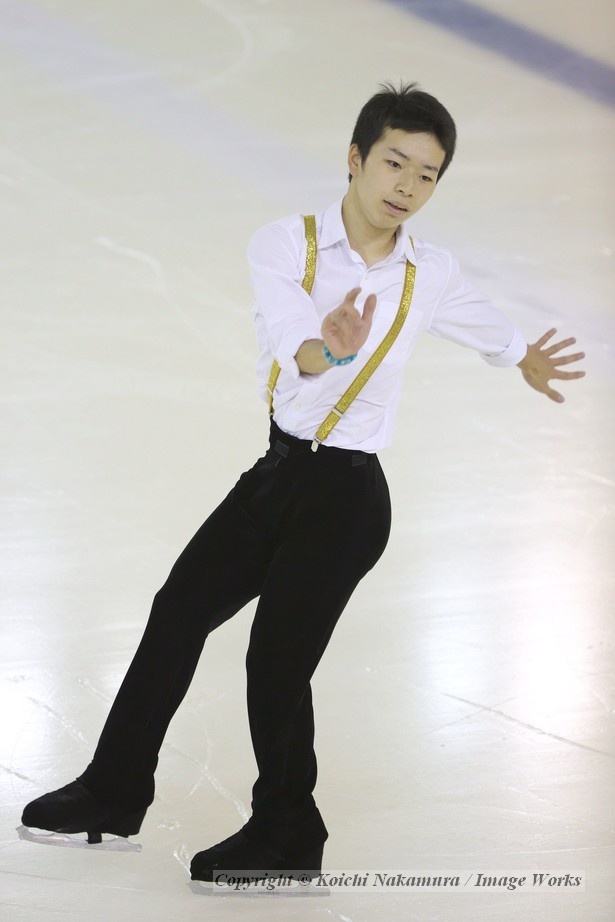 スケーティング技術の高さに定評のある唐川常人。今季はジャンプも進歩し、上位進出を伺う